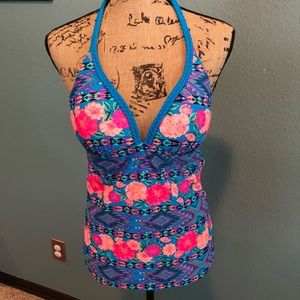 Tankini top, size L